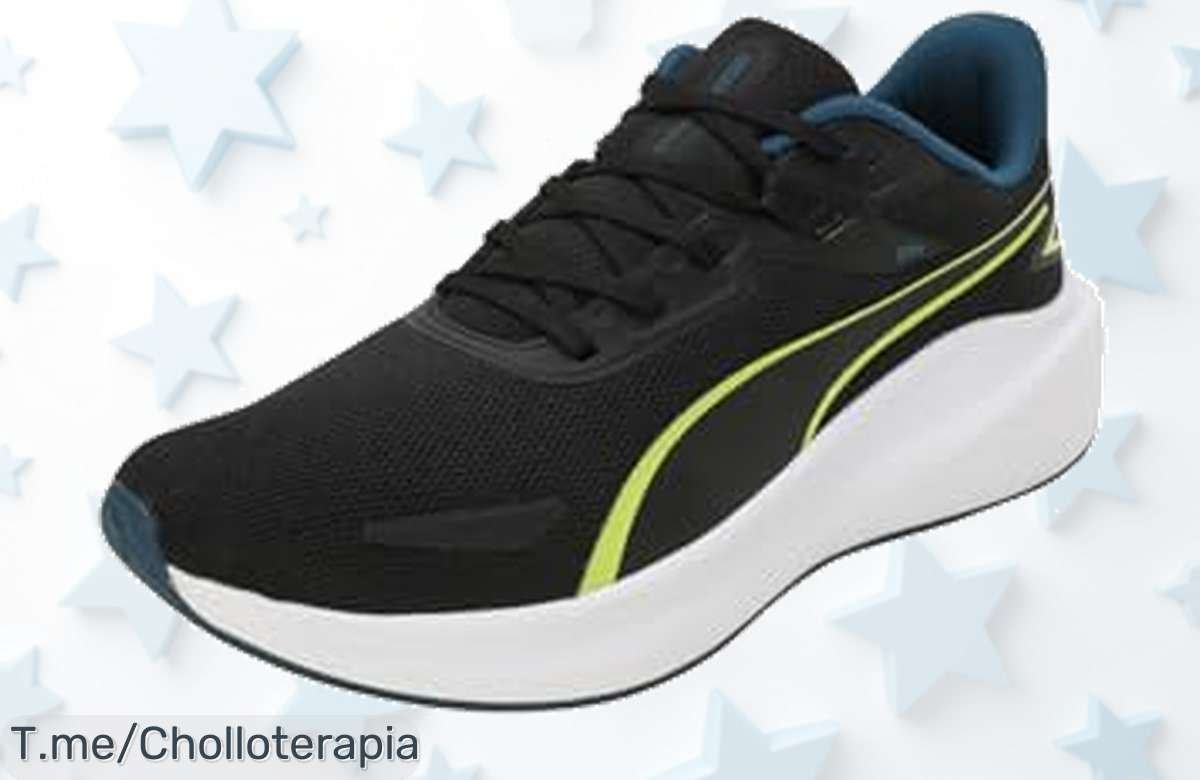 Descubre el super chollo PUMA Skyrocket Lite, ligeras como pluma para correr en asfalto. Impulsa tus entrenamientos con un ofertón único. ¡Compra antes que se agoten!