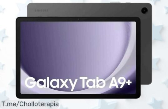 Descubre el super chollo: Samsung Galaxy Tab A9+ con sonido 3D y batería interminable ¡Aprovecha esta oferta única antes de que se agote y llévatela a casa ya!