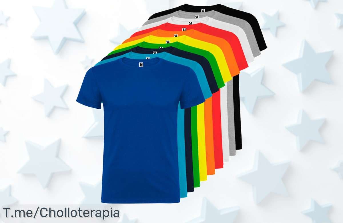Descubre el super chollo de 10 camisetas de algodón que transformarán tu estilo. ¡Aprovecha esta oferta limitada y renueva tu armario antes de que se agoten!