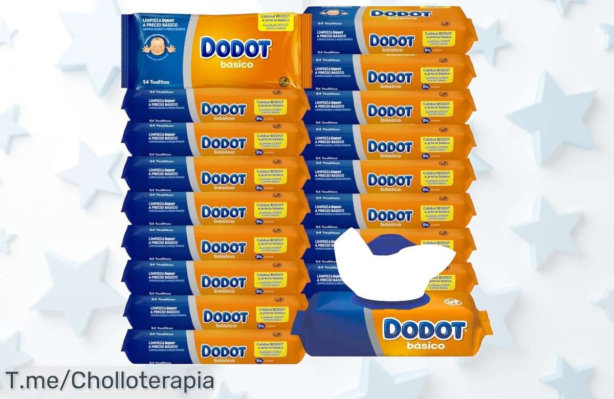Descubre el super chollo de 18 paquetes de Toallitas Húmedas Dodot para bebé a un precio loco y ahorra mientras la limpieza se vuelve fácil. ¡Compra ya antes que se agoten!