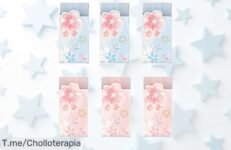 Descubre el súper chollo de 6 borradores en forma de flor de cerezo, dale vida a tus dibujos con colores vibrantes y aprovecha el descuento brutal ¡Compra ya antes que se agoten!