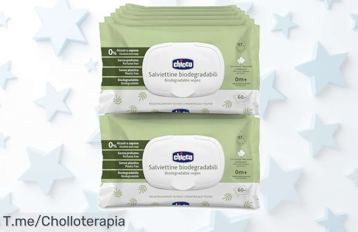 Descubre el súper chollo de 720 toallitas limpiadoras para bebé, suaves y seguras con un megapaquete que cuida su piel. ¡Compra ahora antes de que se agoten!