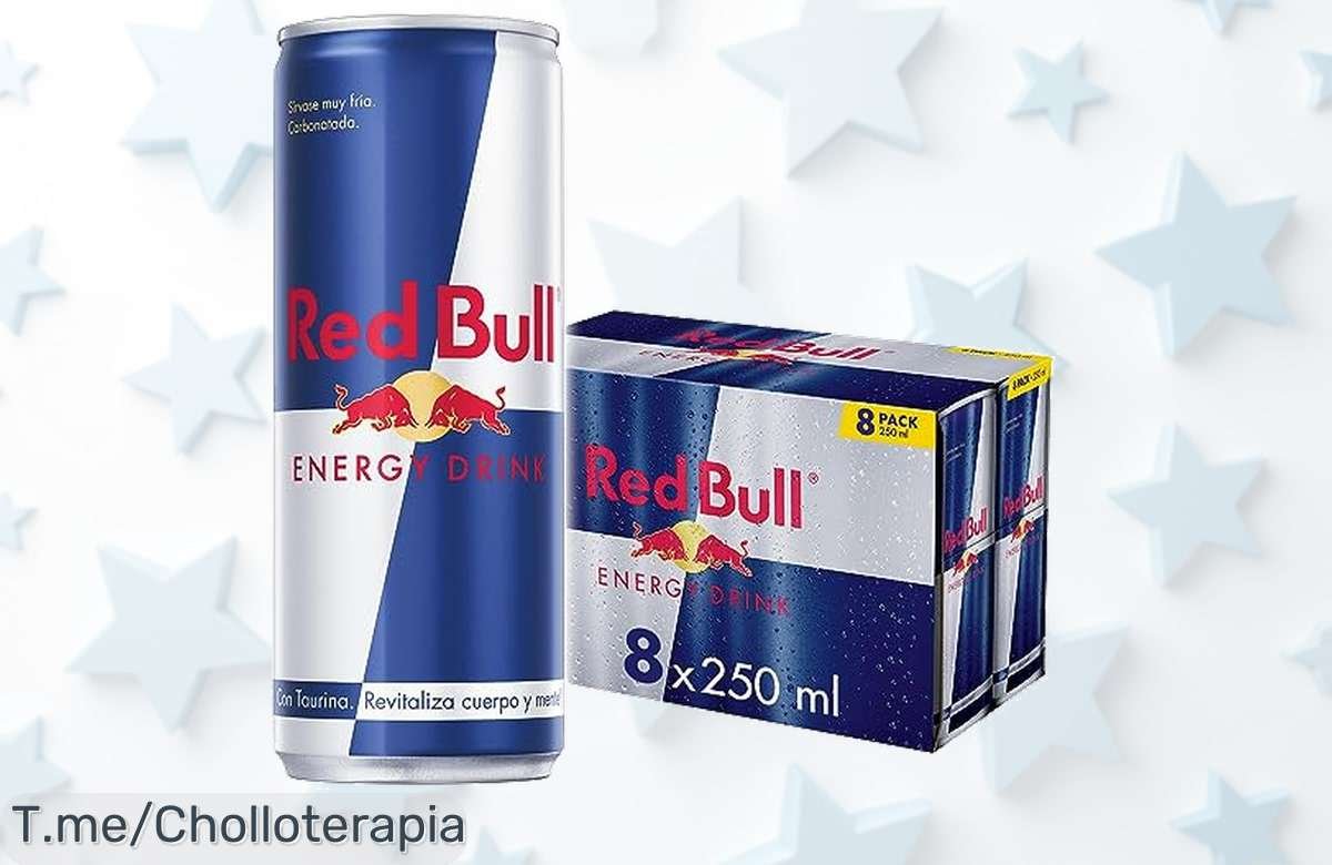 Descubre el super chollo de Red Bull: 8 latas de energía pura que te mantendrán despierto y concentrado. ¡Aprovecha esta oferta única antes de que se agote!