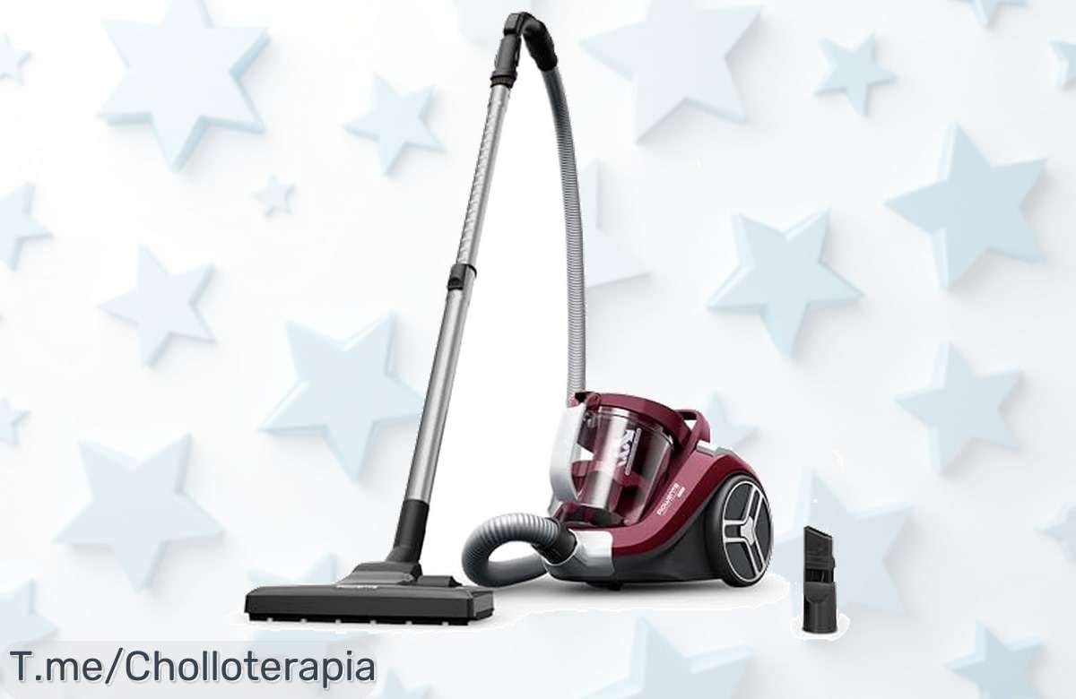 Descubre el super chollo de Rowenta Compact Power XXL, con un enorme depósito y filtro que atrapa el 99,98% del polvo. ¡Limpieza fácil y rápida te espera! Compra ya antes de que se agote esta oferta única.