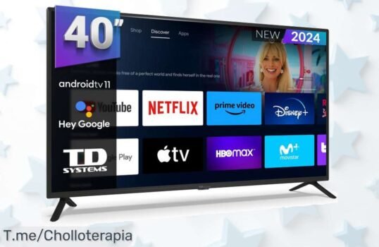Descubre el super chollo de Smart TV 40'' Full HD con control de voz y vive tus series como nunca antes ¡Aprovecha este ofertón limitado antes de que se acaben!