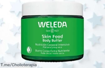 Descubre el super chollo de Weleda Skin Food Body Butter: ¡hidratación intensa y suavidad imparables en solo 4 semanas! No te quedes sin este ofertón, compra ya antes que se agote