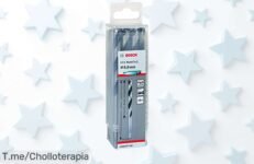 Descubre el super chollo de brocas helicoidales HSS PointTeQ de Bosch, duraderas y precisas, ¡aprovecha este ofertón antes que se agoten! Compra ahora y transforma tu taladro