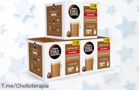 Descubre el super chollo de café con leche descafeinado: 90 cápsulas para disfrutar en casa una experiencia única Aprovecha esta oferta limitada y compra ya antes que se agote