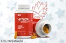 Descubre el super chollo de la cúrcuma con probióticos: bienestar para tus articulaciones y digestión en solo 1 cápsula diaria ¡Aprovecha este ofertón antes que se agote!