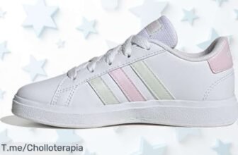 Descubre el super chollo de las zapatillas adidas Grand Court, con suela de goma para un agarre impresionante ¡Compra ya y no te quedes sin ellas antes que se agoten!