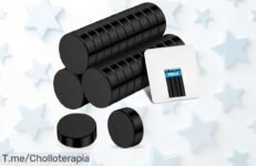 Descubre el super chollo de mini imanes de neodimio que nunca se oxidan y pegan donde quieras, ¡aprovéchalo antes de que vuelen!