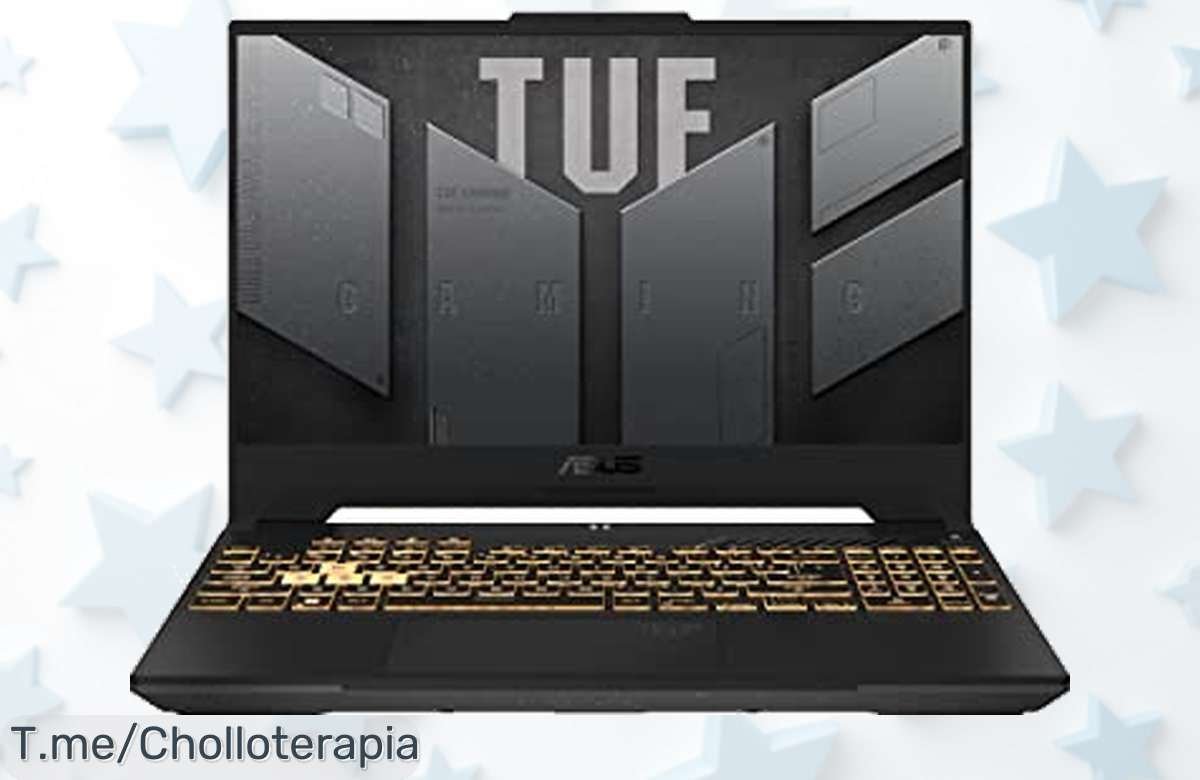 Descubre el super chollo del Asus TUF Gaming A15 con potente AMD Ryzen 7 y gráficos RTX 4060, ¡ofertón limitado que no puedes dejar pasar, llévatelo ya!