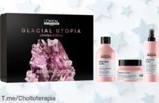 Descubre el super chollo del Cofre Glacial Utopía de L’Oréal y transforma tu cabello con este trío mágico ¡No te quedes sin él, la oferta brutal se acaba ya!
