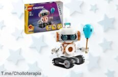 Descubre el super chollo del LEGO Creator 3 en 1: un robot espacial que brilla y un perro para jugar sin parar No dejes pasar esta oferta única, ¡compra ya!