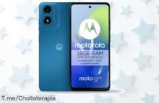 Descubre el super chollo del Motorola Moto G04s con pantalla HD+ y cámara de 50MP, ¡una oferta única que se va volando! Corre y consigue el tuyo ahora mismo