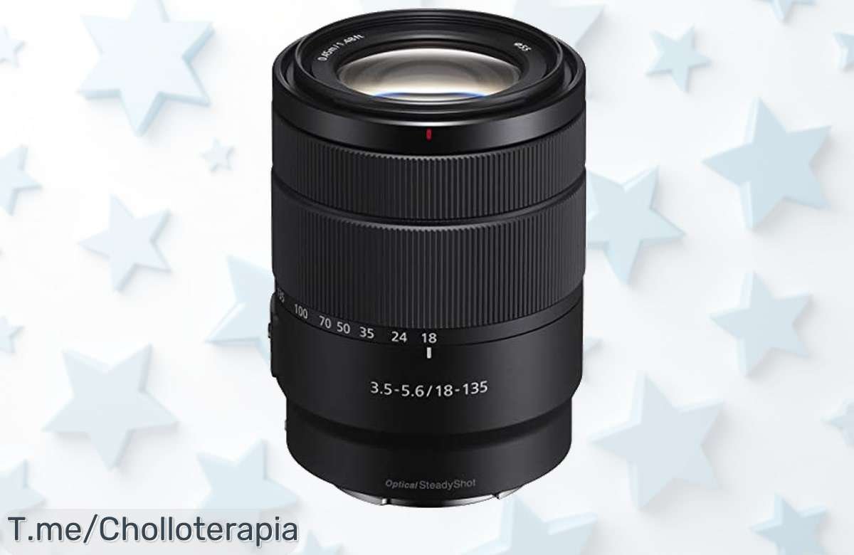 Descubre el super chollo del Sony Lente Zoom 18135 mm, con imágenes impresionantes y enfoque silencioso. ¡No dejes pasar este ofertón único, actúa ya!