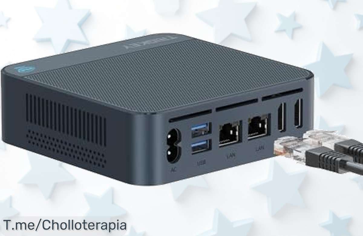 Descubre el super chollo del TRIGKEY Mini PC N150 con gráficos 4K, ideal para tus juegos y películas. Oferta limitada, ¡no dejes pasar esta oportunidad increíble!
