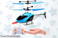 Descubre el súper chollo del XUBX Mini RC Helicóptero: controla su vuelo y brilla de noche ¡No esperes más, compra ya antes de que se agoten estas aventuras mágicas!