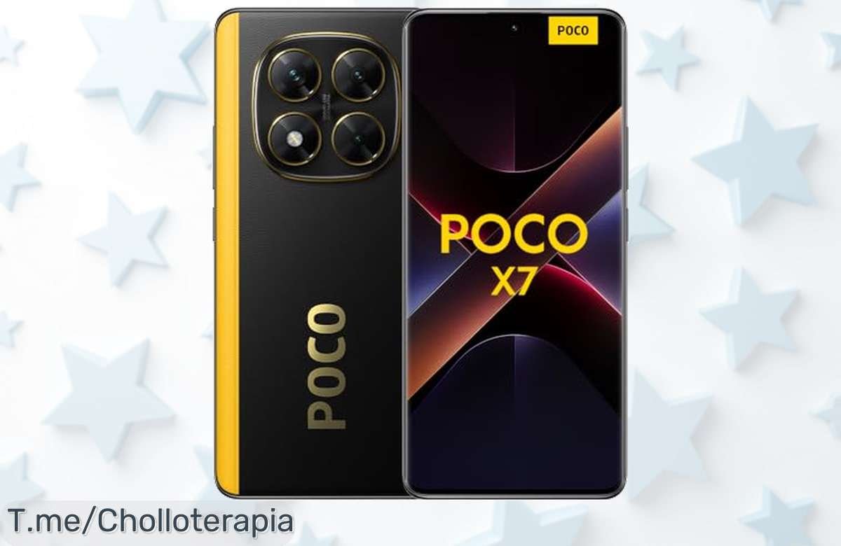 Descubre el super chollo del Xiaomi POCO X7 con cámara de 50MP y batería increíble, captura momentos como un pro. ¡No te quedes sin tu ofertón, compra ya!