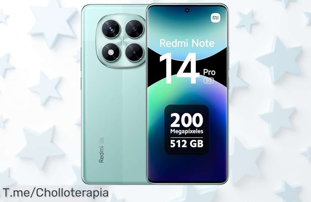 Descubre el super chollo del Xiaomi Redmi Note 14 Pro 5G: cámara de 200 MP y batería TurboCharge para brillar sin límites. ¡Aprovecha este ofertón antes que se agote!