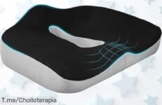 Descubre el super chollo del cojín HOMCOM con espuma viscoelástica y base antideslizante, ¡ofertón limitado que no podrás dejar escapar! Usa el cupón ahora mismo