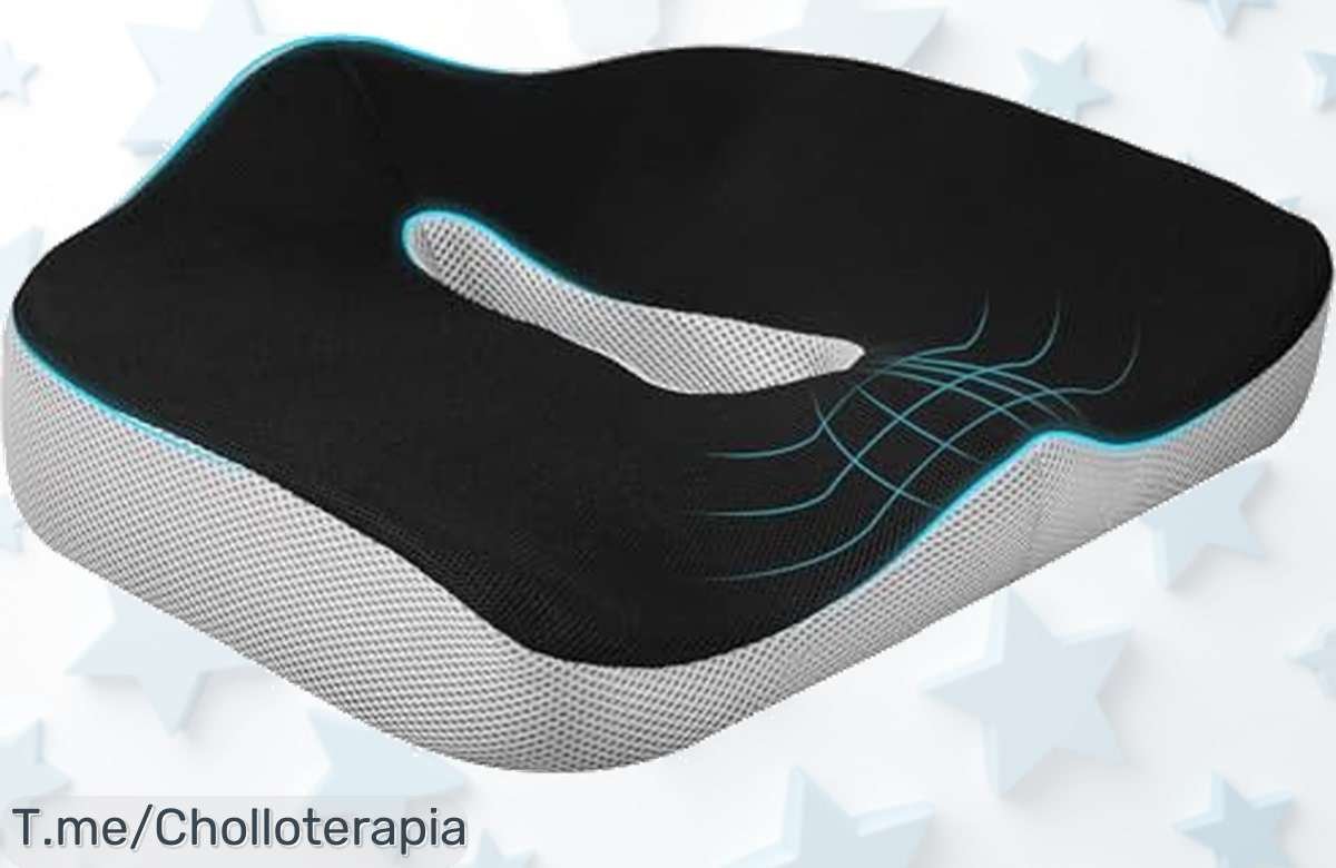 Descubre el super chollo del cojín HOMCOM con espuma viscoelástica y base antideslizante, ¡ofertón limitado que no podrás dejar escapar! Usa el cupón ahora mismo.