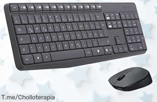 Descubre el super chollo del combo Logitech MK235: teclado y ratón inalámbrico con batería de 3 años y acceso a 15 funciones ¡Actúa ya antes que se agote!