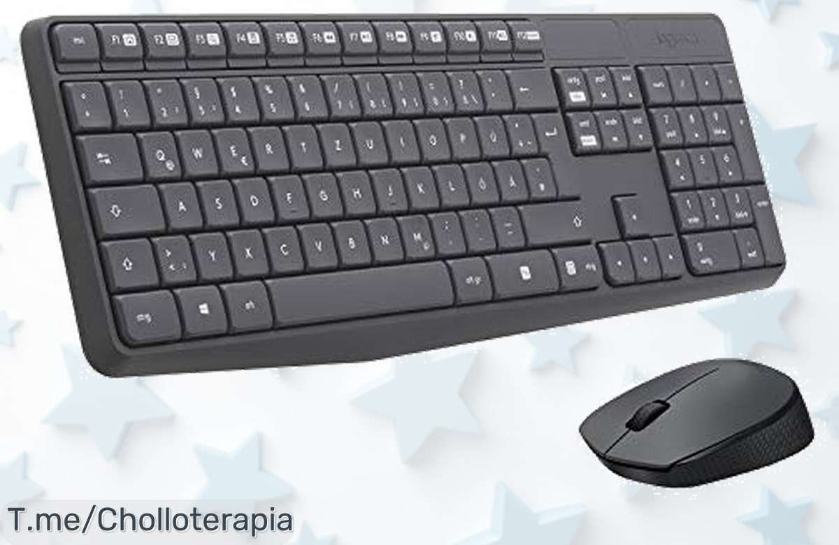Descubre el super chollo del combo Logitech MK235: teclado y ratón inalámbrico con batería de 3 años y acceso a 15 funciones. ¡Actúa ya antes que se agote!