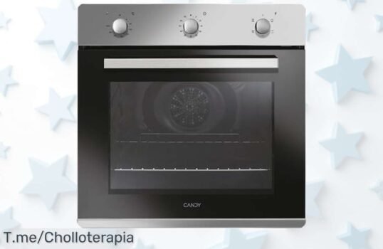 Descubre el super chollo del horno Candy FCP502X, 65L de puro sabor y diversión ¡No te quedes sin este ofertón limitado que transformará tu cocina!