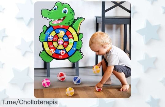 Descubre el súper chollo del juego de dardos para niños, una forma divertida y segura de aprender mientras juegan ¡No te quedes sin tu ofertón, compra ahora!