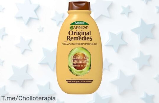 Descubre el súper chollo del mes: Champú Garnier con Aceite de Aguacate, ¡brillo y suavidad al instante! Aprovecha este ofertón antes que se agote, tu cabello lo merece