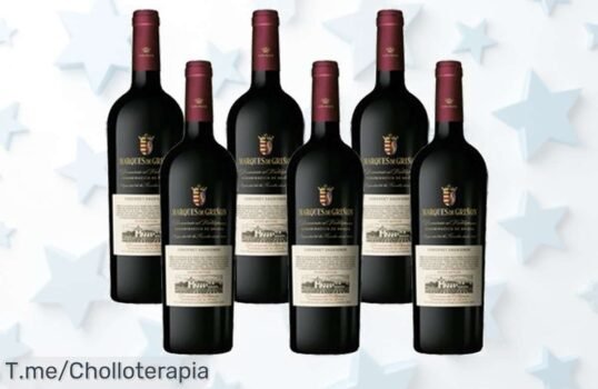 Descubre el super chollo del momento: 6 botellas de Marques de Griñon Cabernet Sauvignon, un vino espectacular que hará vibrar tu paladar ¡Compra ya antes de que se agote!