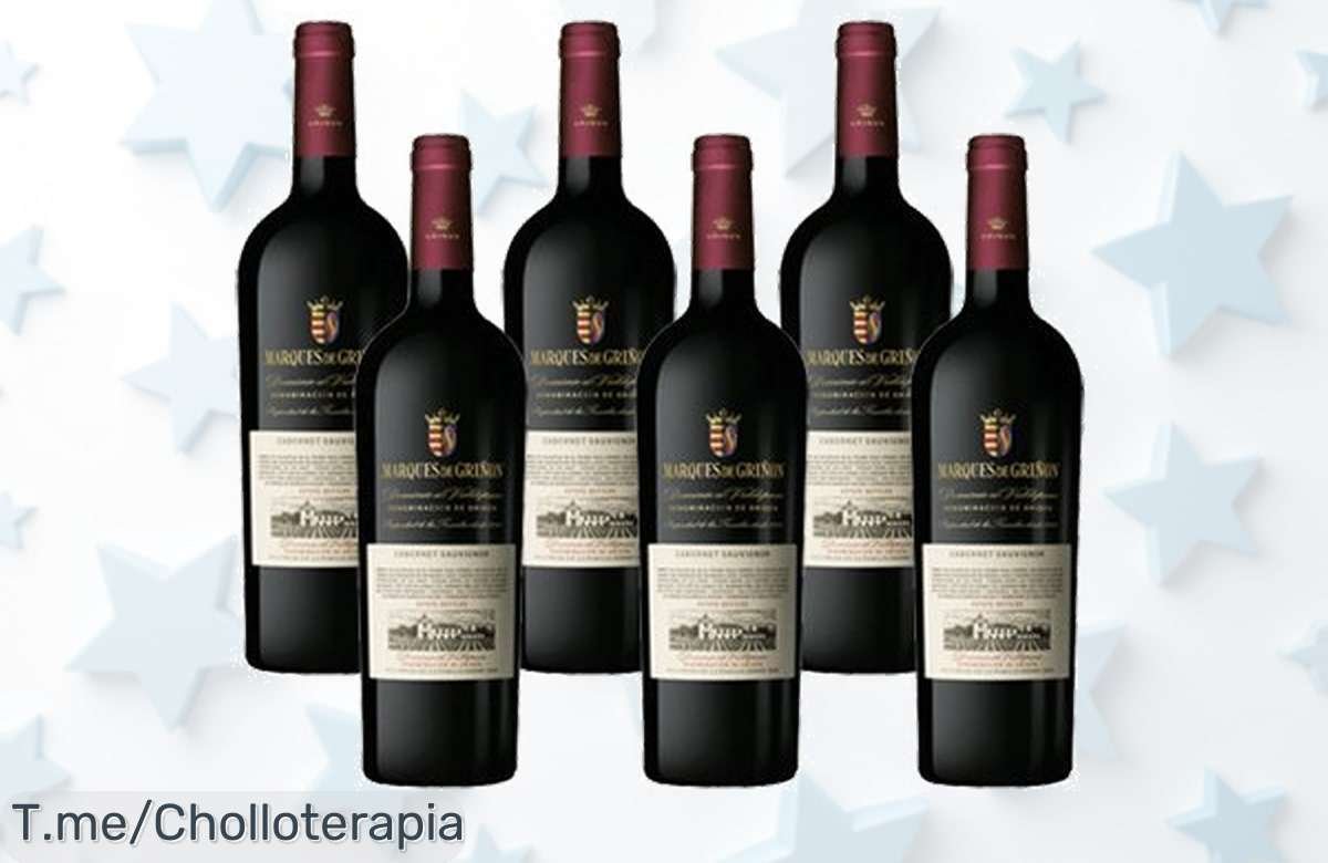 Descubre el super chollo del momento: 6 botellas de Marques de Griñon Cabernet Sauvignon, un vino espectacular que hará vibrar tu paladar. ¡Compra ya antes de que se agote!