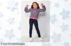 Descubre el super chollo del pantalón Koroshi para niña, con cintura engomada que ajusta perfecto y la hará sentir lista para cualquier aventura ¡Aprovecha este ofertón único ya!