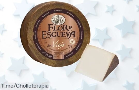 Descubre el super chollo del queso Flor de Esgueva, un manjar irresistible que te hará disfrutar a cada bocado ¡No pierdas esta oferta única, apúrate y compra ya!