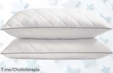 Descubre el super chollo en almohadas de cama: 2 almoadas suaves y frescas con un descuentazo que vuela ¡Aprovecha ahora antes que se agoten!