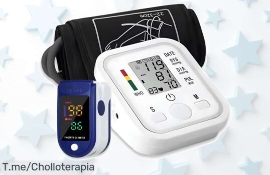 Descubre el tensiómetro Soulcare con oxímetro a un precio loco: cuida tu salud fácil y rápido ¡Últimas unidades! Aprovecha este ofertón antes de que se agote