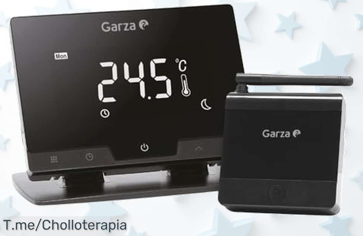 Descubre el termostato Garza Smart, controla tu calefacción desde el móvil y disfruta de un invierno cálido. ¡Ofertón nunca visto! Compra ya antes que se agote.