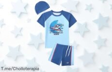 ¡Descubre el traje de baño con dibujos animados que hará brillar a tu hijo en la playa! Aprovecha este precio loco y disfruta del verano ¡Compra ahora, es por tiempo limitado!