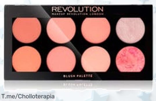 Descubre el ultra blushing: paleta Hot Spice con 8 tonos irresistibles, realza tu belleza al instante y aprovecha este super chollo antes de que se agote ¡Compra ya!