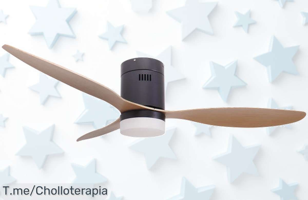 Descubre el ventilador Jocca a un precio loco: 6 velocidades y mando a distancia para refrescar tu hogar. ¡Aprovecha este ofertón antes de que se agote!