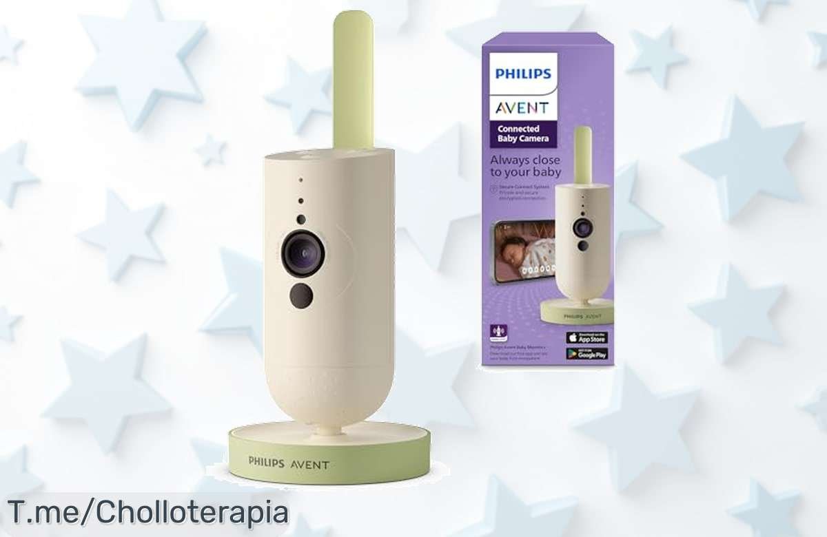 Descubre el vigilabebés Philips Avent con conexión segura y visión nocturna a un precio loco. ¡Siente la cercanía hoy mismo! Oferta limitada, no te lo pierdas.