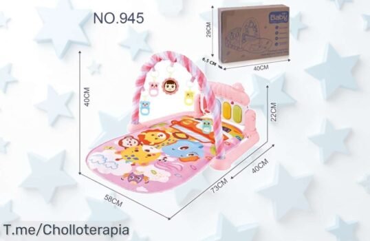 Descubre la Alfombra de Juego con Piano que Estimula el Desarrollo de tu Bebé a un Precio Loco ¡No Dejes Pasar Esta Oferta Única, Compra Ya Antes de Que Se Agote!