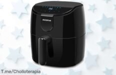 Descubre la Freidora de Aire AIGOSTAR: cocina rápido y saludable con 1500W, disfruta de un super chollo crujiente ¡No te quedes sin la tuya, oferta limitada!
