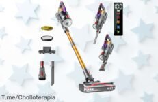 ¡Descubre la Kissof Aspiradora Sin Cable a un precio loco! Limpieza rápida y fácil con su cepillo especial No dejes pasar este ofertón, compra ya antes que se agote