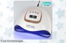 Descubre la Lámpara UV SUN X25MAX 81LED, el super chollo que convierte tu manicura en un arte ¡Aprovecha este ofertón antes de que se agote!
