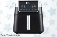 Descubre la Ninja MAX PRO y sorprende a tu familia con platos crujientes, ahorrando luz y disfrutando de un super chollo que no podrás dejar pasar ¡Compra ya antes de que se agoten!