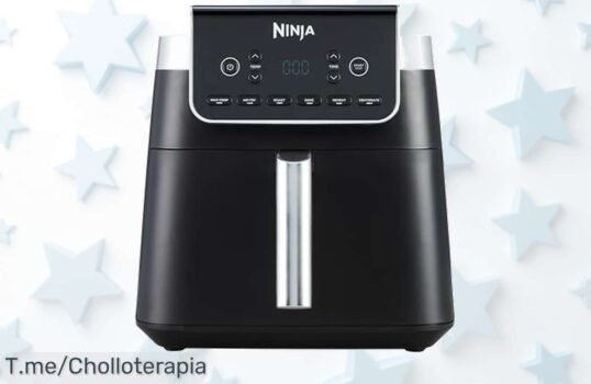 Descubre la Ninja MAX PRO y sorprende a tu familia con platos crujientes, ahorrando luz y disfrutando de un super chollo que no podrás dejar pasar ¡Compra ya antes de que se agoten!
