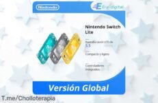 Descubre la Nintendo Switch Lite a un precio loco, portátil y divertida, ideal para jugar donde quieras No esperes más, ¡las unidades vuelan y tú mereces la tuya!