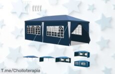 Descubre la Peviasot Carpa 3 x 6 m: un ofertón increíble con montaje exprés y diversión garantizada ¡No dejes pasar este super chollo, cómprala ya antes que se agote!